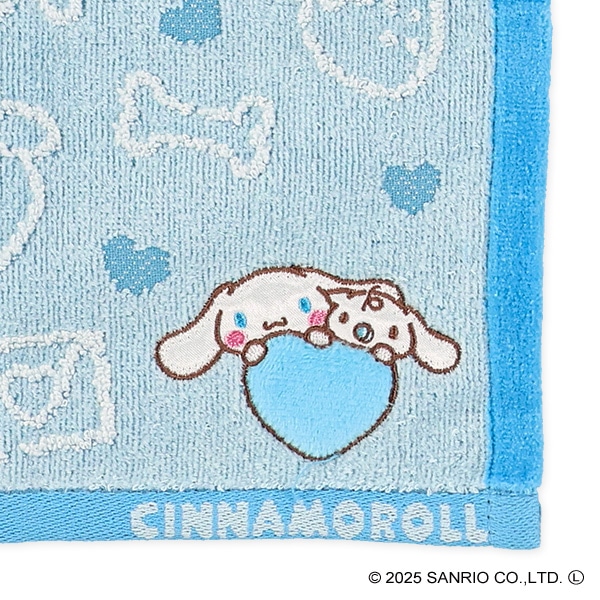 無撚糸ハンドタオル（シナモロール）