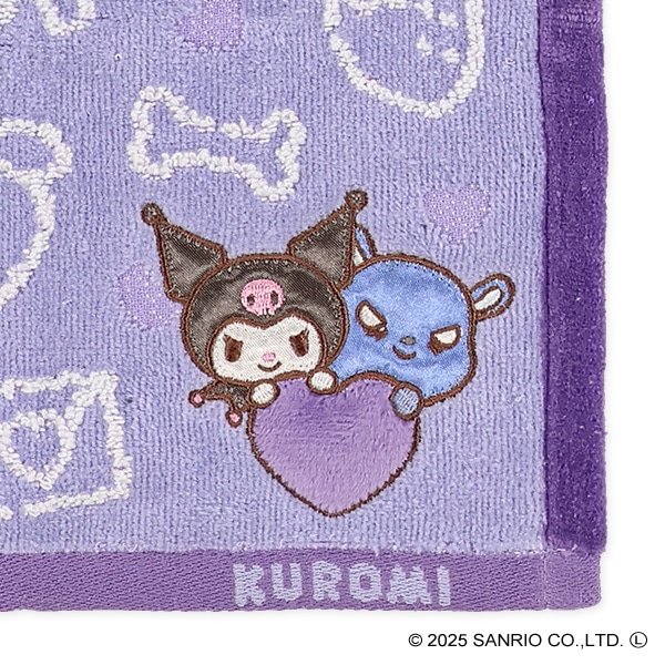 無撚糸ハンドタオル（クロミ）