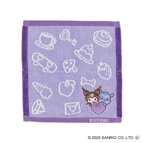 無撚糸ハンドタオル（クロミ）