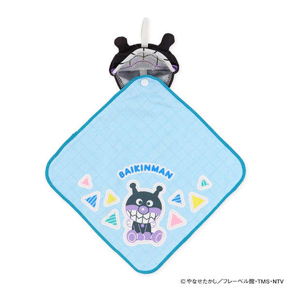 バンダイ）ポケッタブルタオル（ばいきんまん）