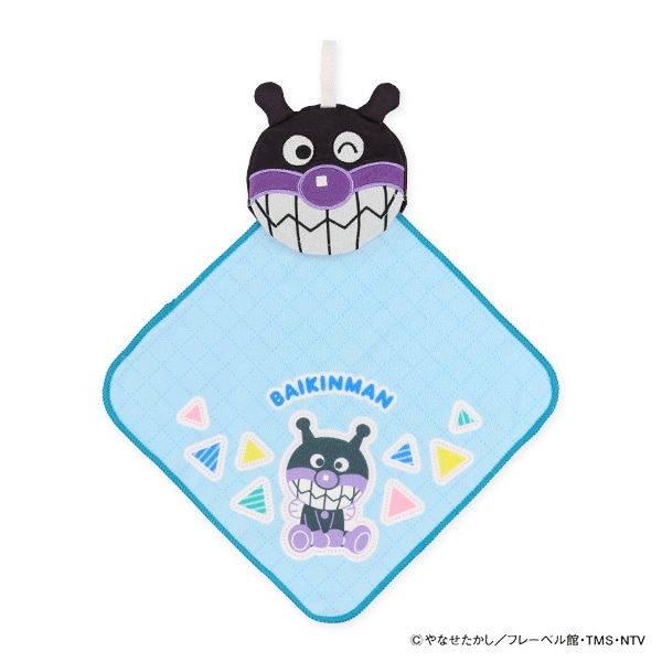 バンダイ）ポケッタブルタオル（ばいきんまん）