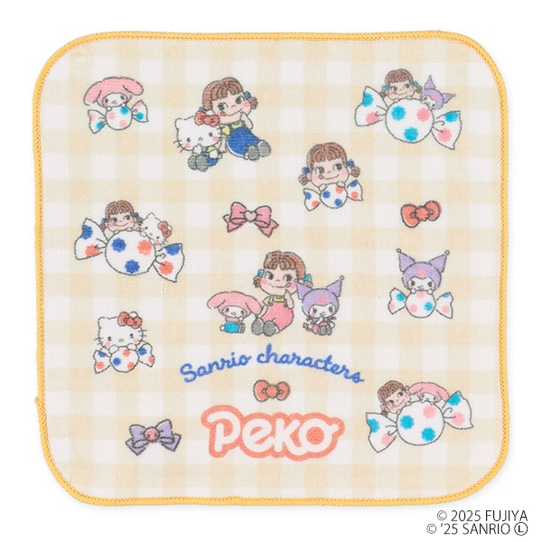 ハンドタオル（サンリオキャラクターズ×ペコちゃん）