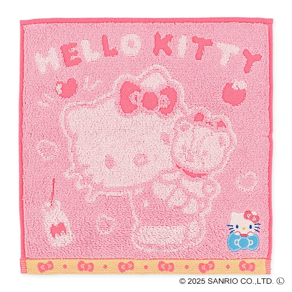 ハンドタオル（ずっといっしょ・ハローキティ）