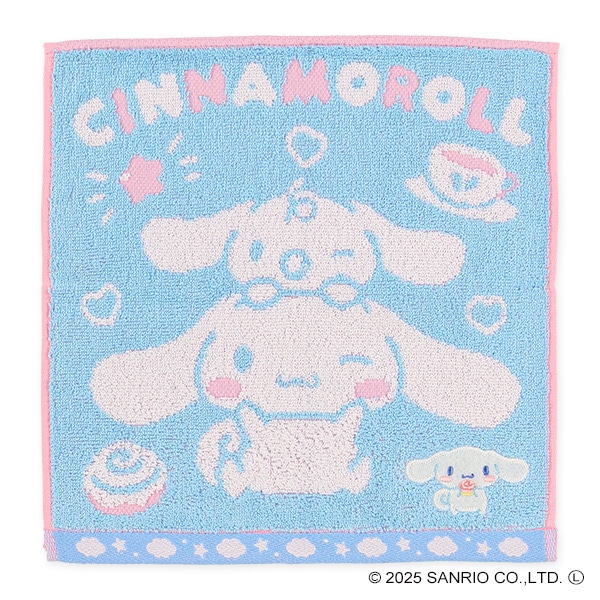 ハンドタオル（ずっといっしょ・シナモロール）