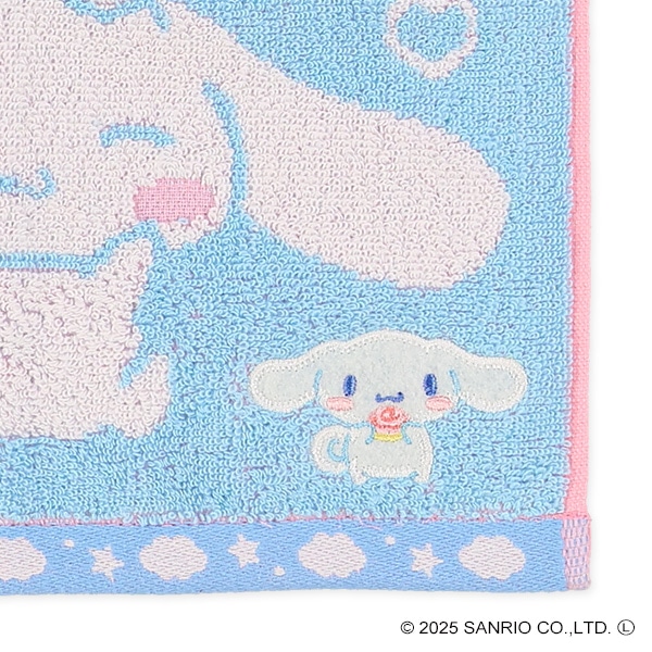 ハンドタオル（ずっといっしょ・シナモロール）