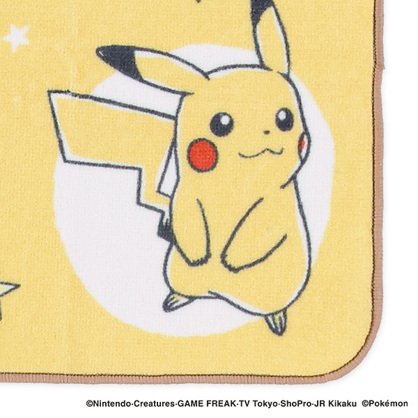 ハンドタオル（スケッチ・ピカチュウ）