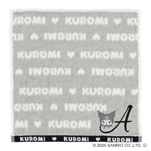 イニシャルハンドタオル（クロミ・A）