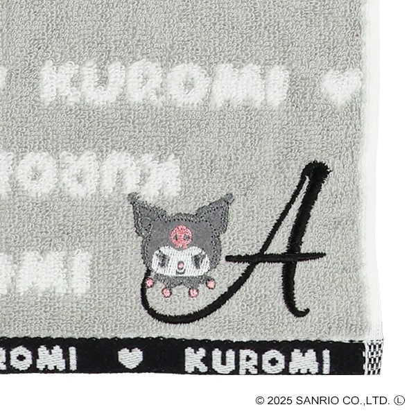 イニシャルハンドタオル（クロミ・A）