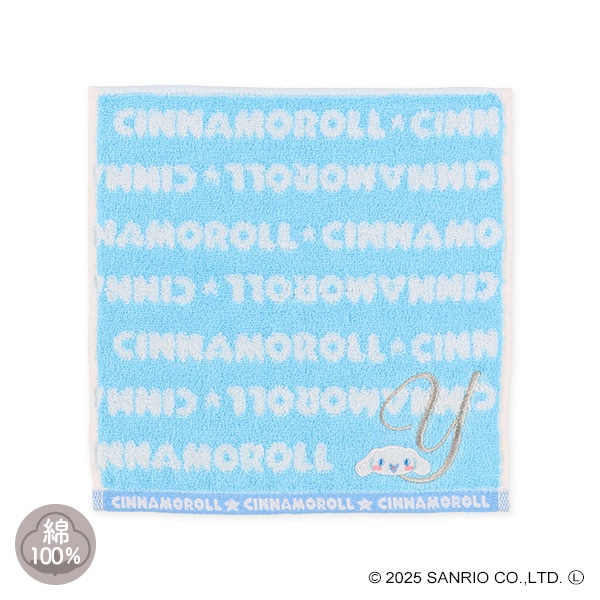 イニシャルハンドタオル（シナモロール・Y）