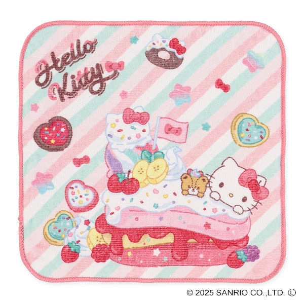 ハンドタオル（ケーキ・ハローキティ）