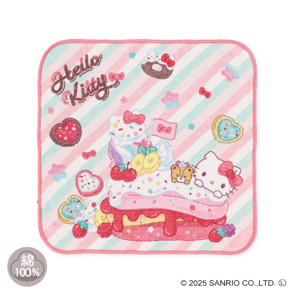 ハンドタオル（ケーキ・ハローキティ）