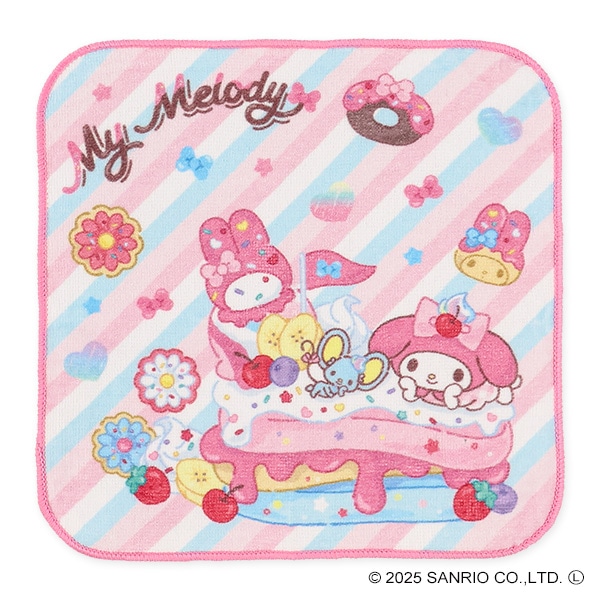 ハンドタオル（ケーキ・マイメロディ）