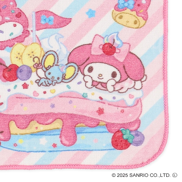ハンドタオル（ケーキ・マイメロディ）