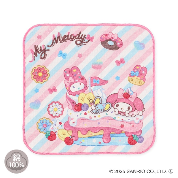 ハンドタオル（ケーキ・マイメロディ）