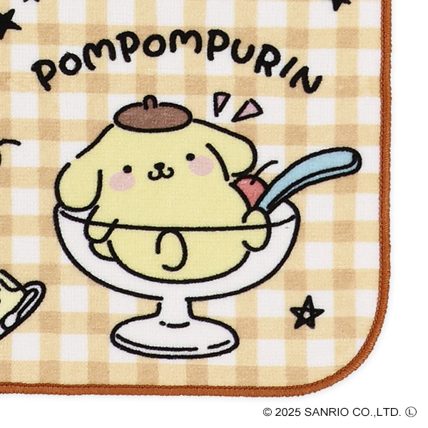 ハンドタオル（ゆるっと・ポムポムプリン）
