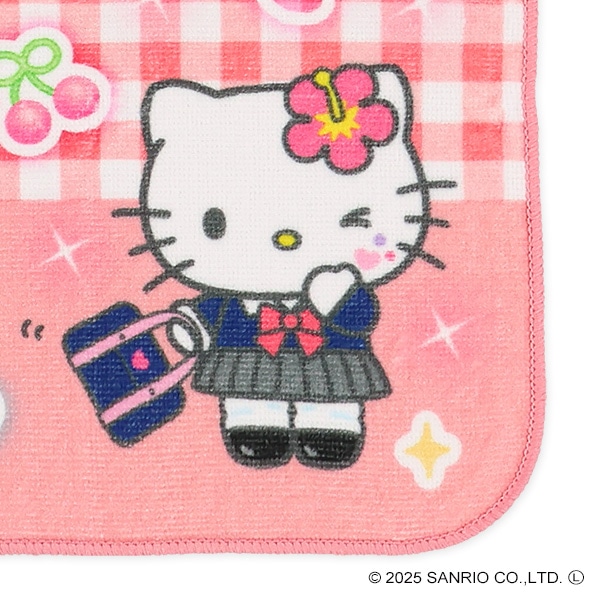 ハンドタオル（スクール・ハローキティ）