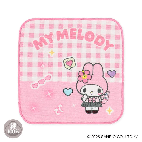 ハンドタオル（スクール・マイメロディ）