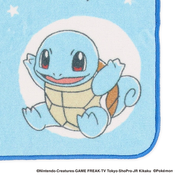 ハンドタオル（スケッチ・ゼニガメ）