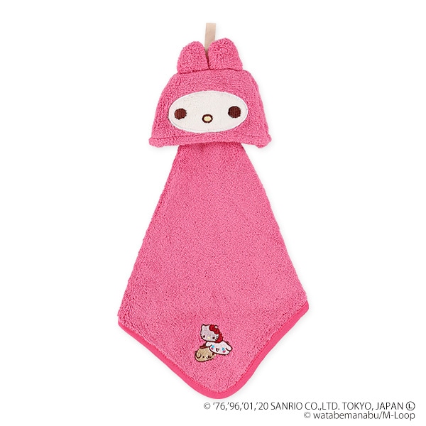 マイクロループタオル（サンリオキャラクターズ・マスコットマイメロディ）