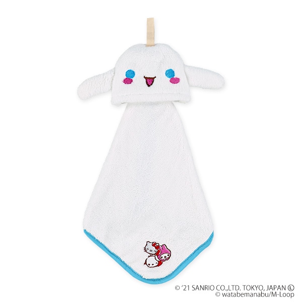 マイクロループタオル（サンリオキャラクターズ・マスコットシナモン）
