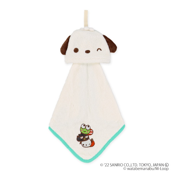 マイクロループタオル（サンリオキャラクターズ・マスコットポチャッコ