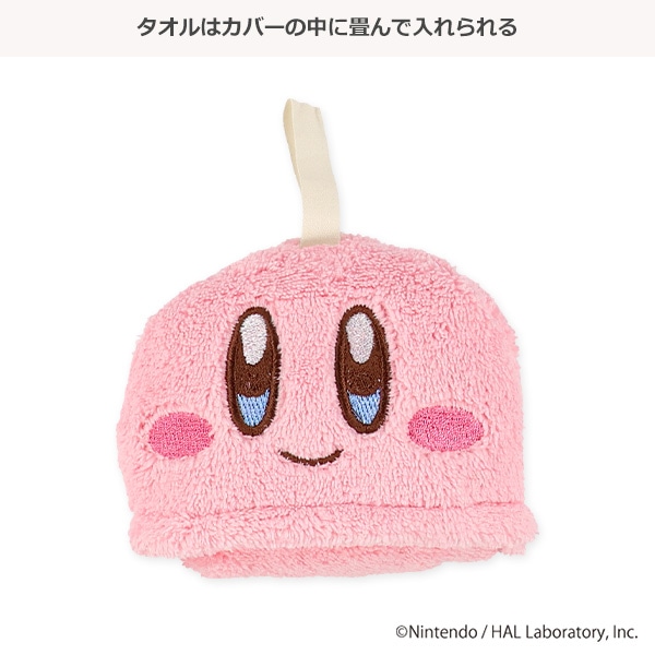 マイクロループタオル（星のカービィ・にっこりカービィ）
