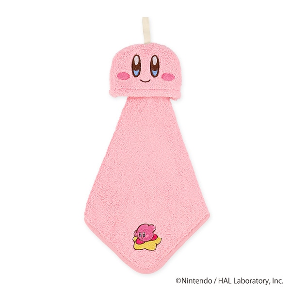 マイクロループタオル(星のカービィ・にっこりカービィ)