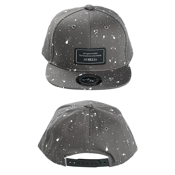 平つば帽子（モノトーンペイント）