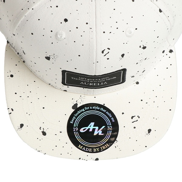 平つば帽子（モノトーンペイント）