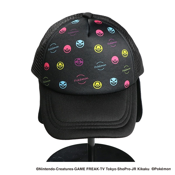 垂れ付きメッシュ帽子（ポケモン）