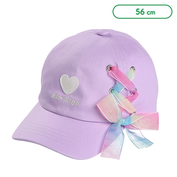 横レースアップキャップ