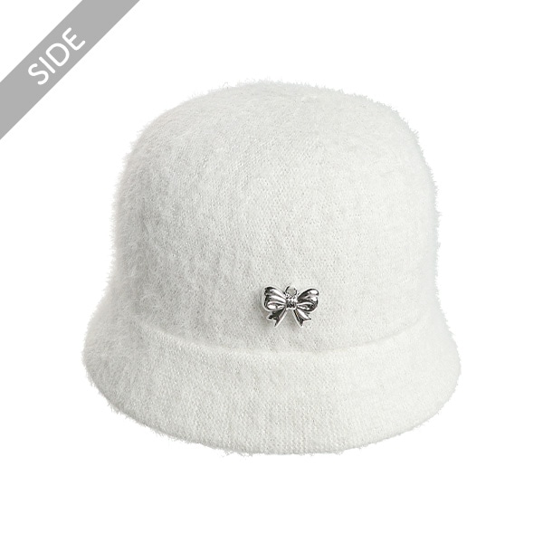 シャギーラメバケットハット