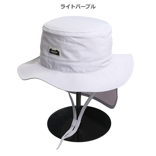 遮熱垂れ付きサファリ帽子