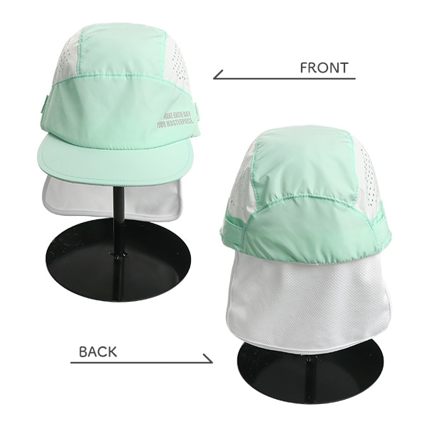 垂れ付きプラクティスキャップ