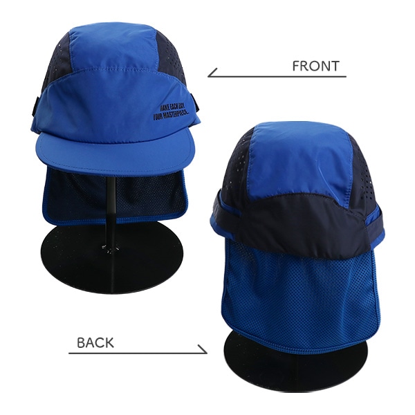 垂れ付きプラクティスキャップ