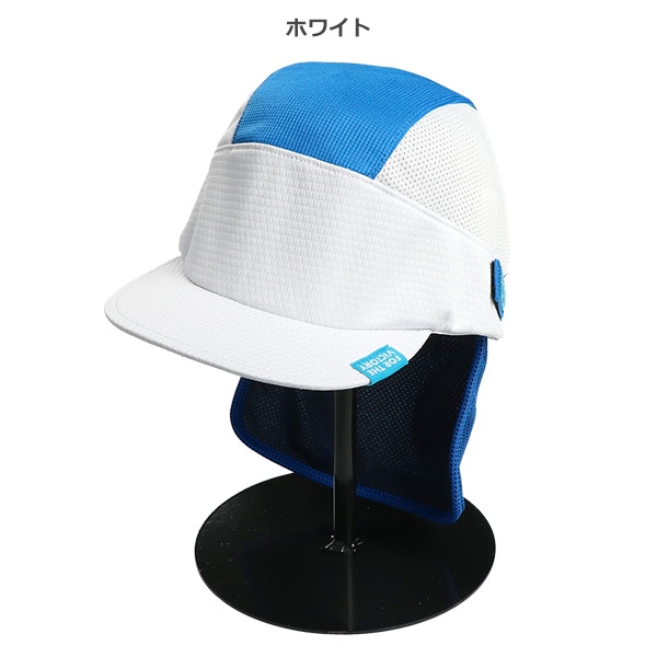 垂れ付きメッシュプラクティスキャップ