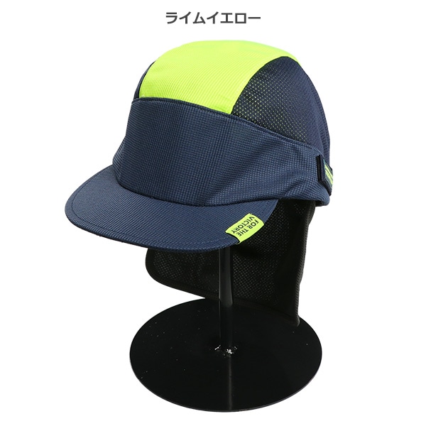 垂れ付きメッシュプラクティスキャップ