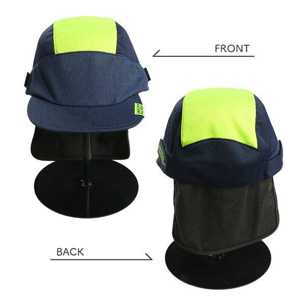 垂れ付きメッシュプラクティスキャップ