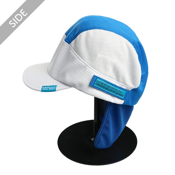 垂れ付きメッシュプラクティスキャップ