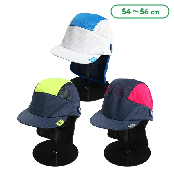 垂れ付きメッシュプラクティスキャップ