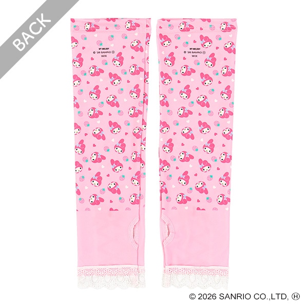 リボン付きキッズアームカバー（マイメロディ）