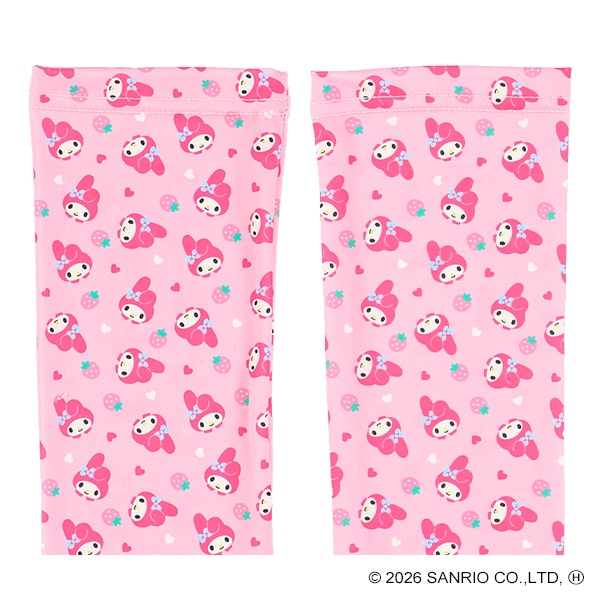 リボン付きキッズアームカバー（マイメロディ）