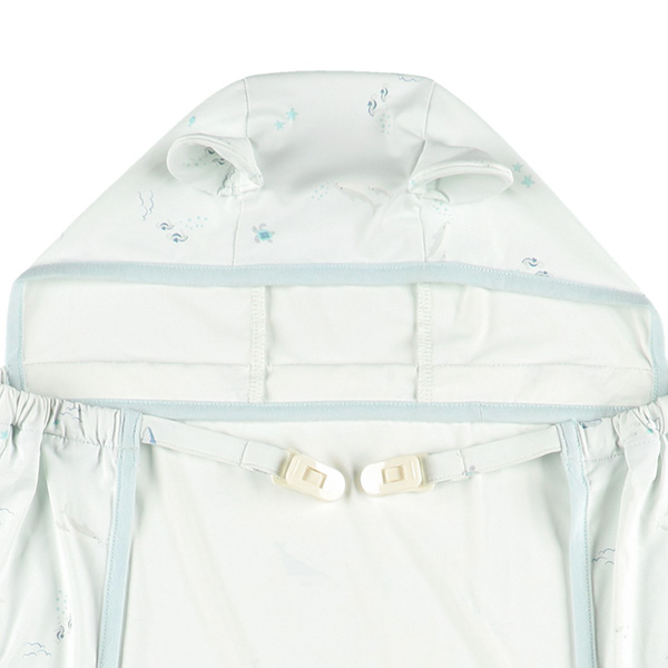 もっちり冷感UVカットケープ（海の生き物）