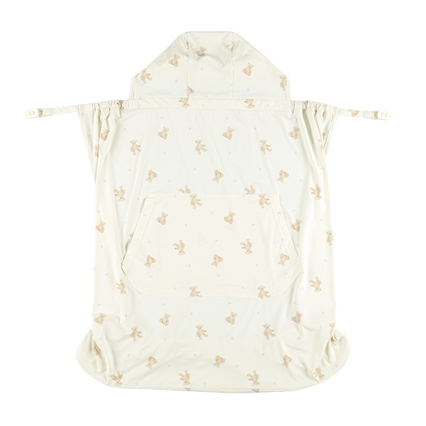 もっちり冷感UVカットケープ（くま）