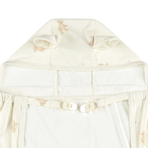 もっちり冷感UVカットケープ（くま）