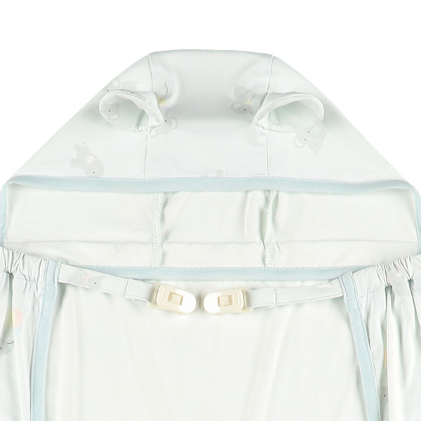 もっちり冷感UVカットケープ（ぞう）