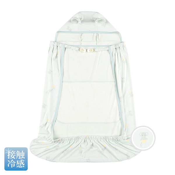 もっちり冷感UVカットケープ（ぞう）