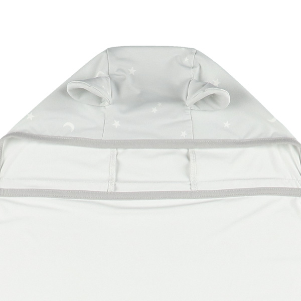 もっちり冷感UVカットケープ（月・星）