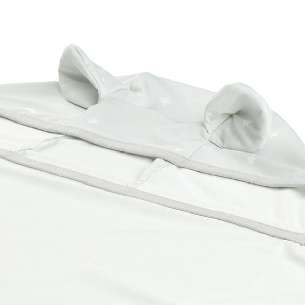 もっちり冷感UVカットケープ（月・星）