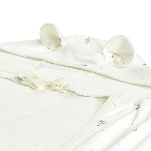 もっちり冷感UVカットケープ（リボン）